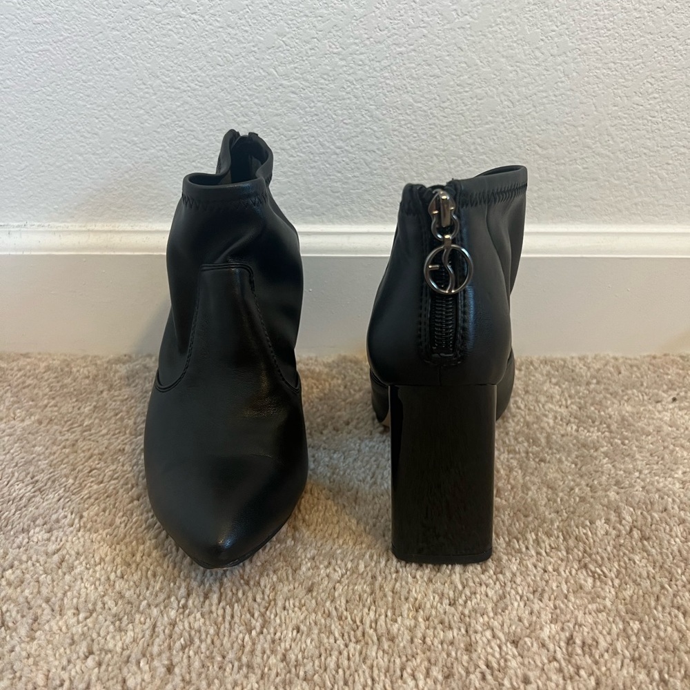 FRANCO Sarto Women’s Black Booties Size‎ 8 - Picture 4 of 8